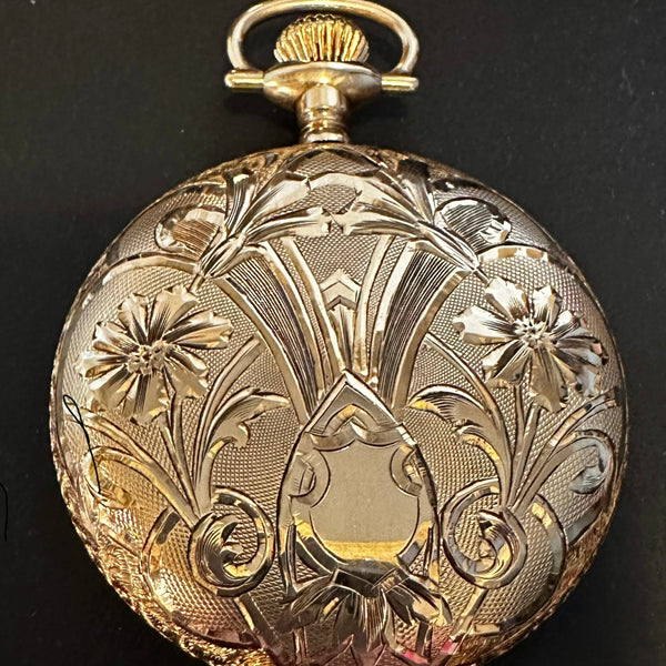 Antique Waltham Usa Waltham Pocket Watch Worth 14K GOLD WALTHAM