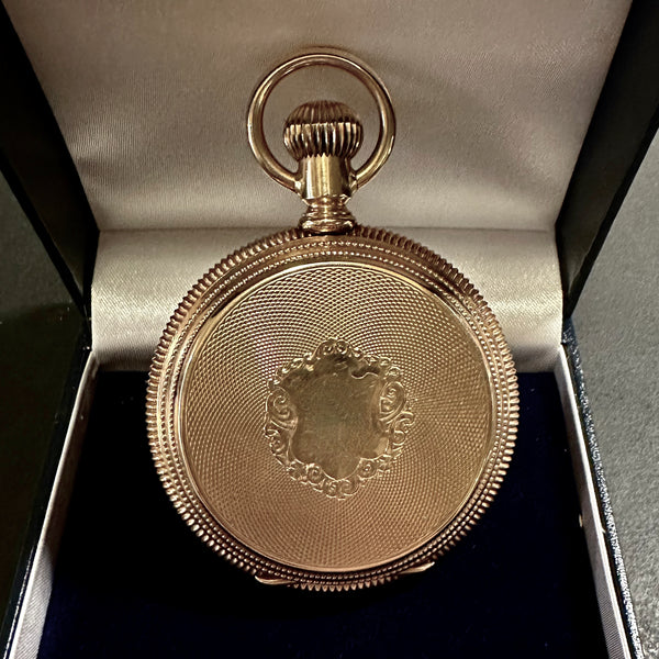 ELGIN 14K GOLD POCKET WATCH Ashton-Blakey Vintage Watches