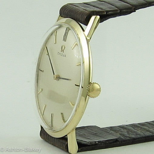 Omega 14K Gold Ultra Slim Vintage Watches - Ashton-Blakey Vintage Watches