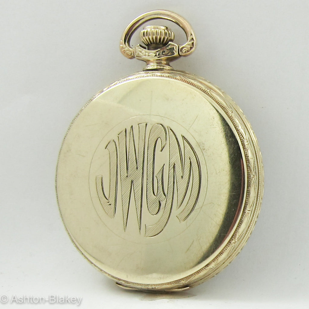 BIRKDALE man’s open faced size 12 Pocket Watch Pocket Watches - Ashton-Blakey Vintage Watches
