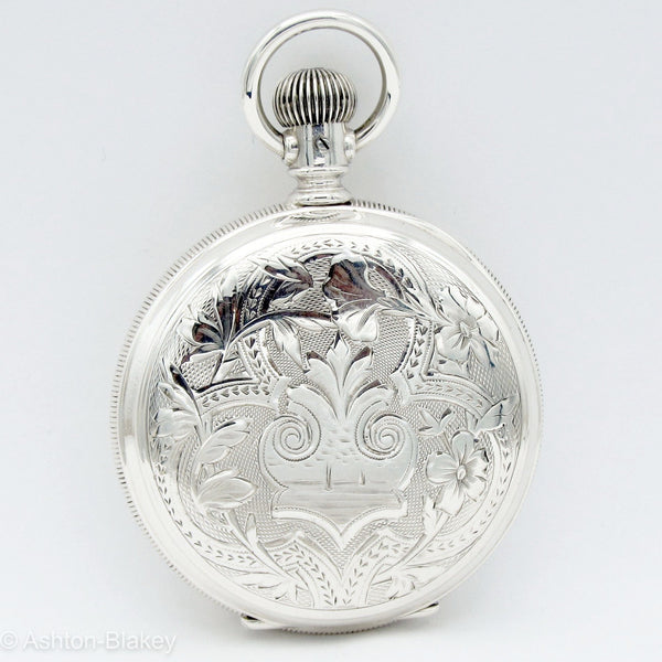 WALTHAM Silver Pocket Watch - Ashton-Blakey Vintage Watches