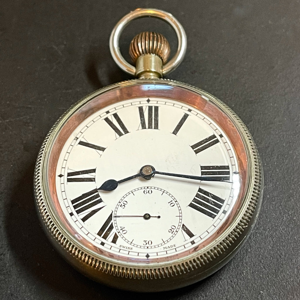 1940'S REVUE MILITARY POCKET WATCH ROYAL NAVY