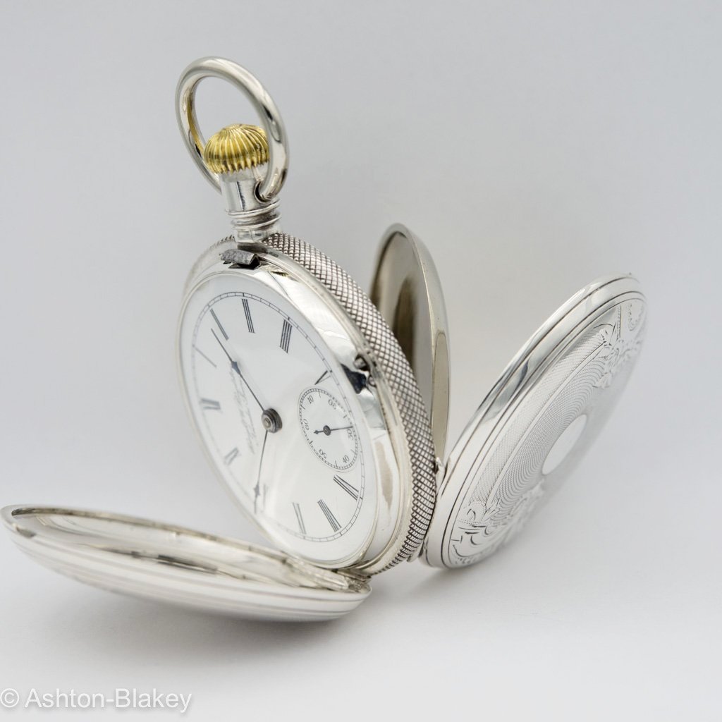 HAMILTON Silver Pocket Watch Pocket Watches - Ashton-Blakey Vintage Watches