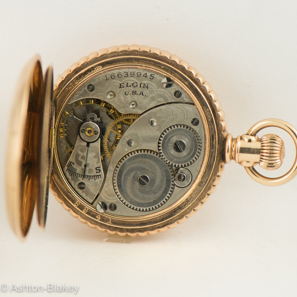 ELGIN Vintage  Lady's Pocket Watch Pocket Watches - Ashton-Blakey Vintage Watches