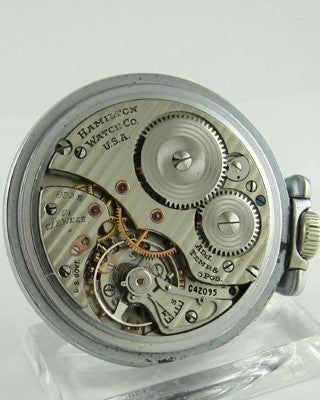 HAMILTON 992B Military Pocket Watch Pocket Watches - Ashton-Blakey Vintage Watches