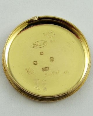 ROLEX-ROLCO 9K Gold cushion case Vintage Watches - Ashton-Blakey Vintage Watches
