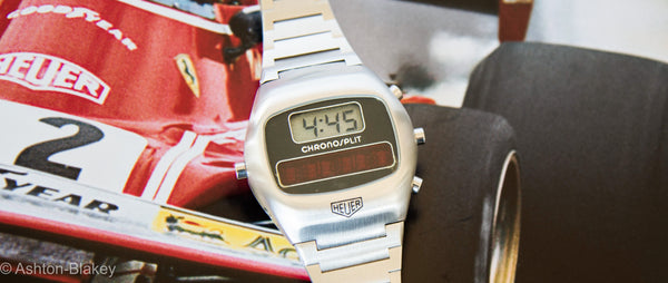 A Closer Look at the Iconic 1975 Heuer Chronosplit LCD/LED Vintage Watch (With Video)