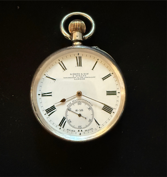 SAMUEL SMITH  LONDON silver  pocket watch