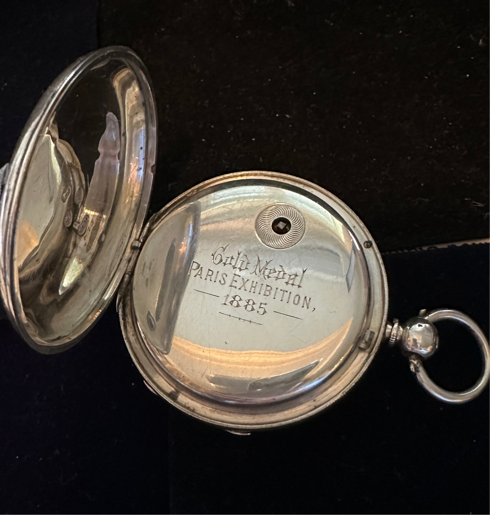 KENDAL &  DENT HISTORICAL SILVER POCKET WATCH