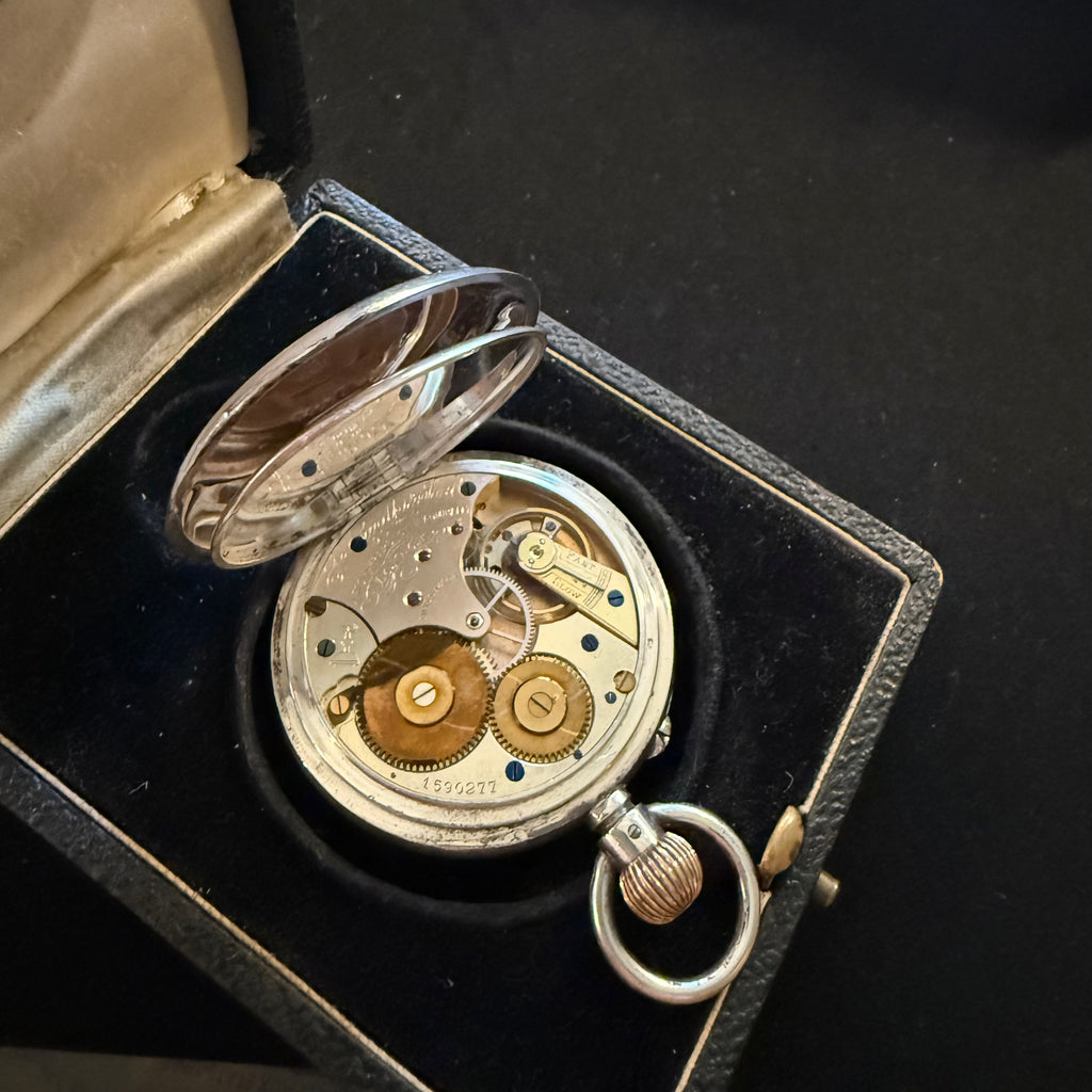 SAMUEL SMITH  LONDON silver  pocket watch