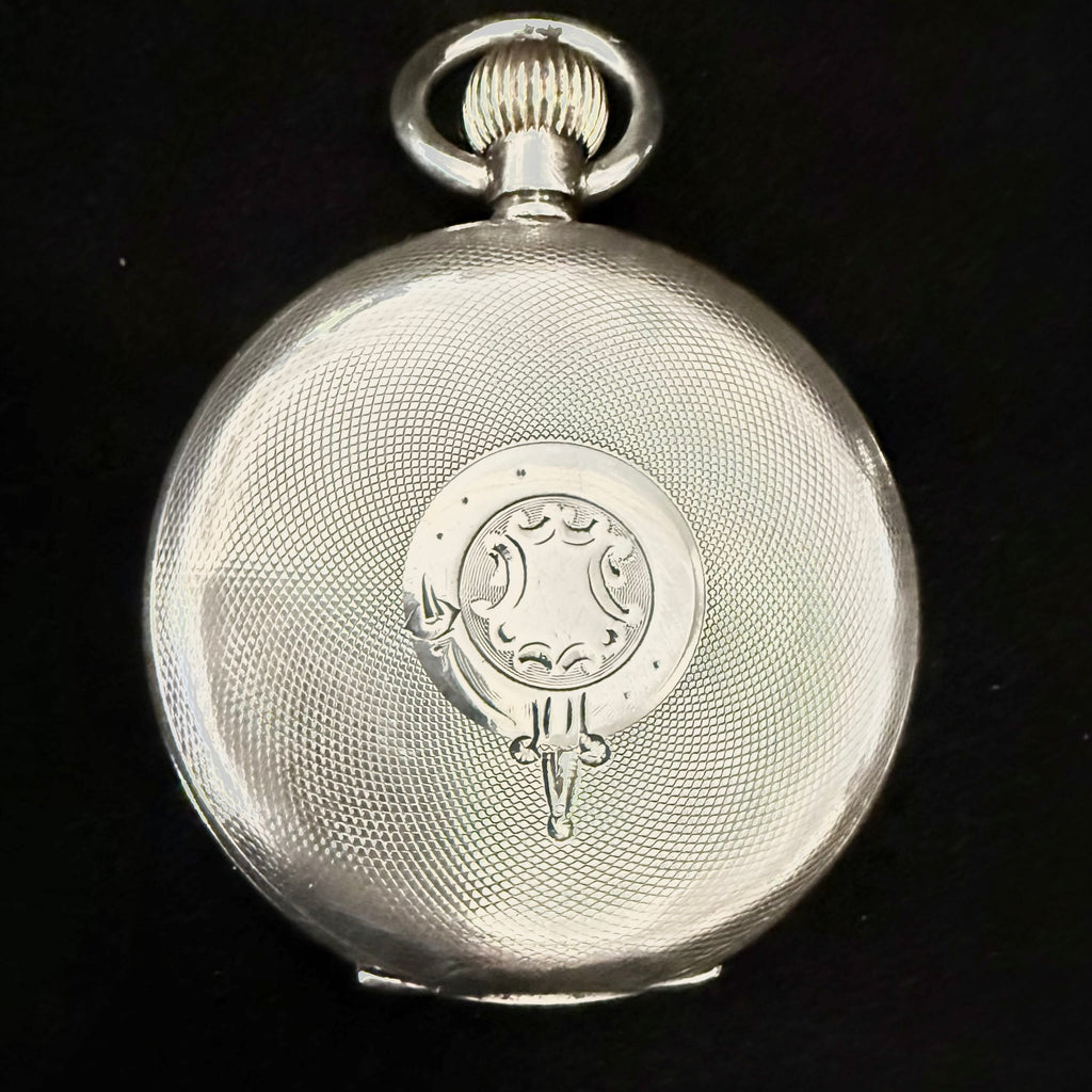 OCTAVA 8 DAY SILVER WATCH WW1