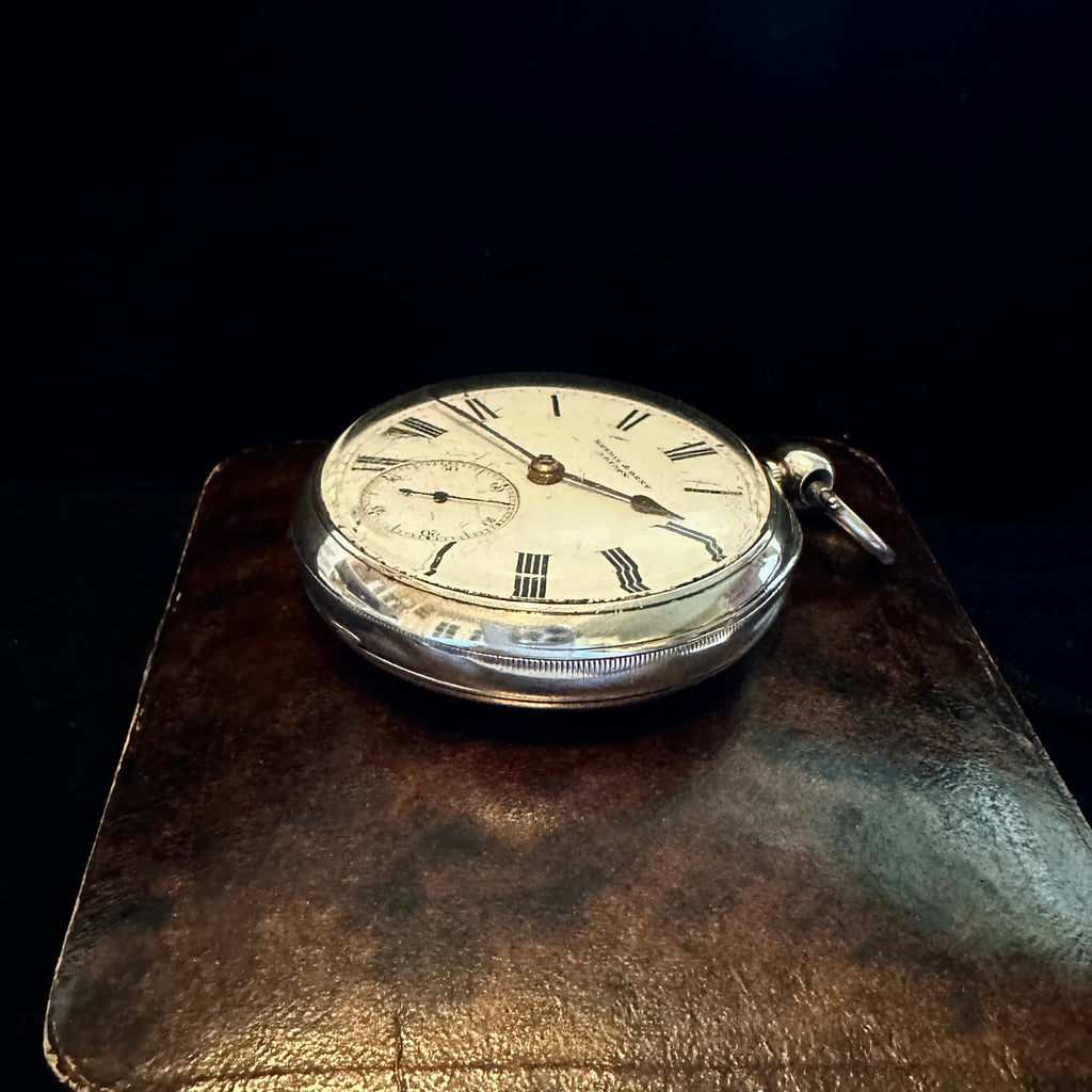 KENDAL &  DENT HISTORICAL SILVER POCKET WATCH