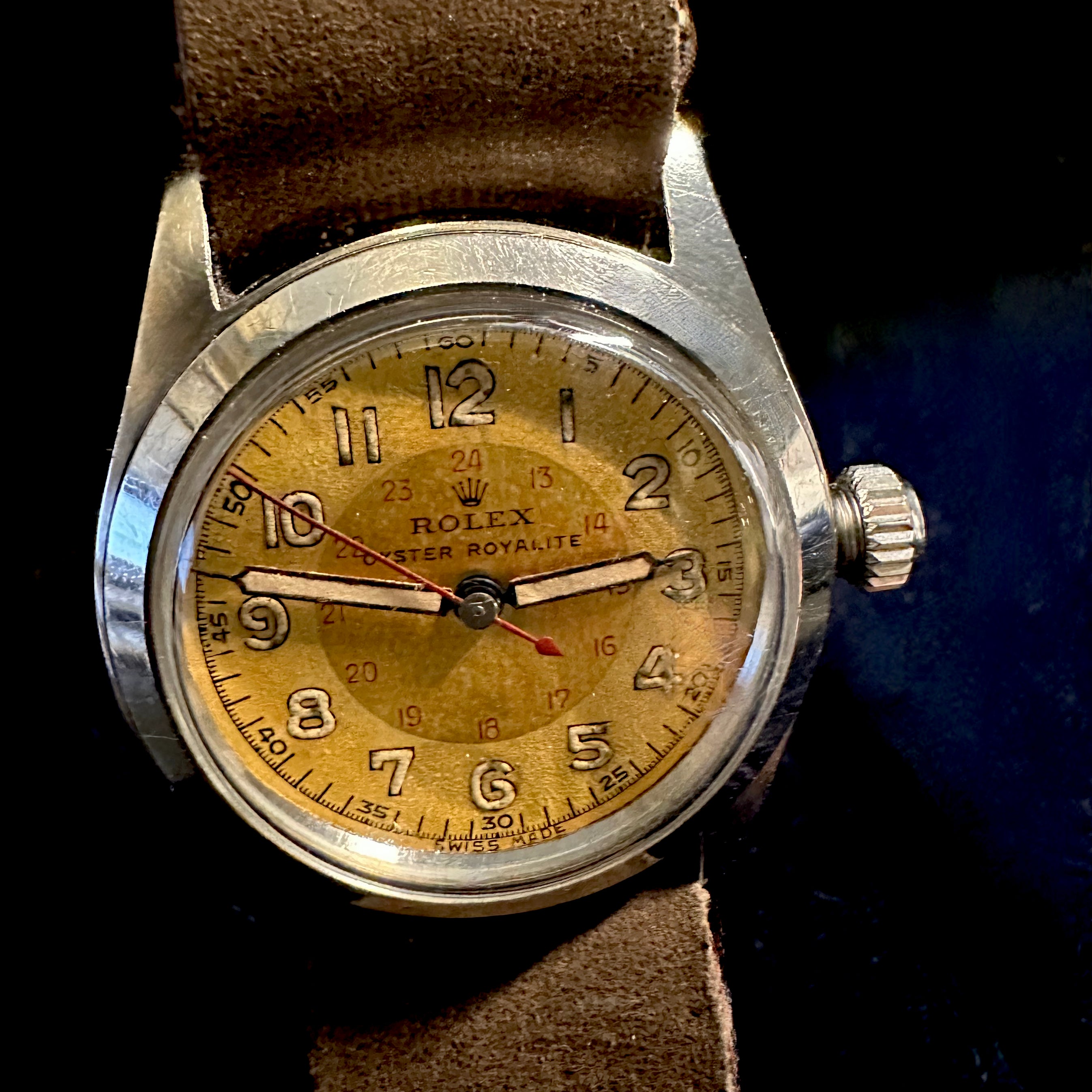 ROLEX OYSTER ROYALITE WWII - Ashton-Blakey Vintage Watches