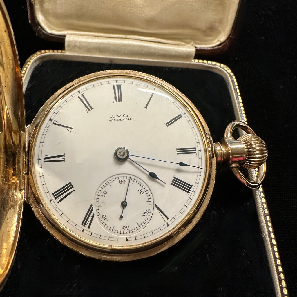 WALTHAM 18K Gold  Pocket Watch