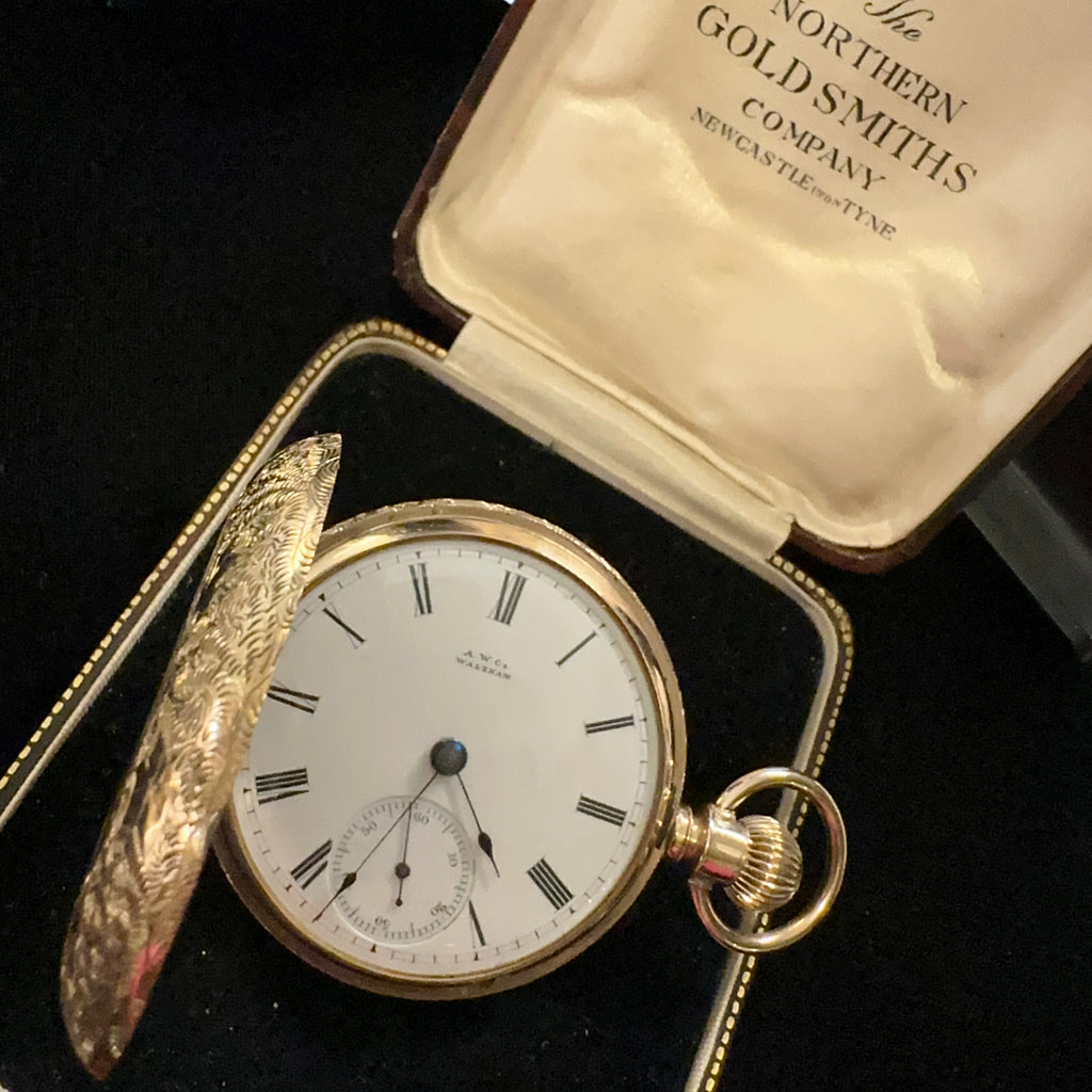 WALTHAM 18K Gold  Pocket Watch