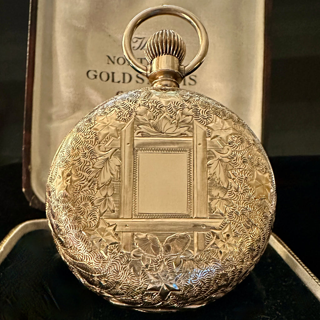 WALTHAM 18K Gold  Pocket Watch