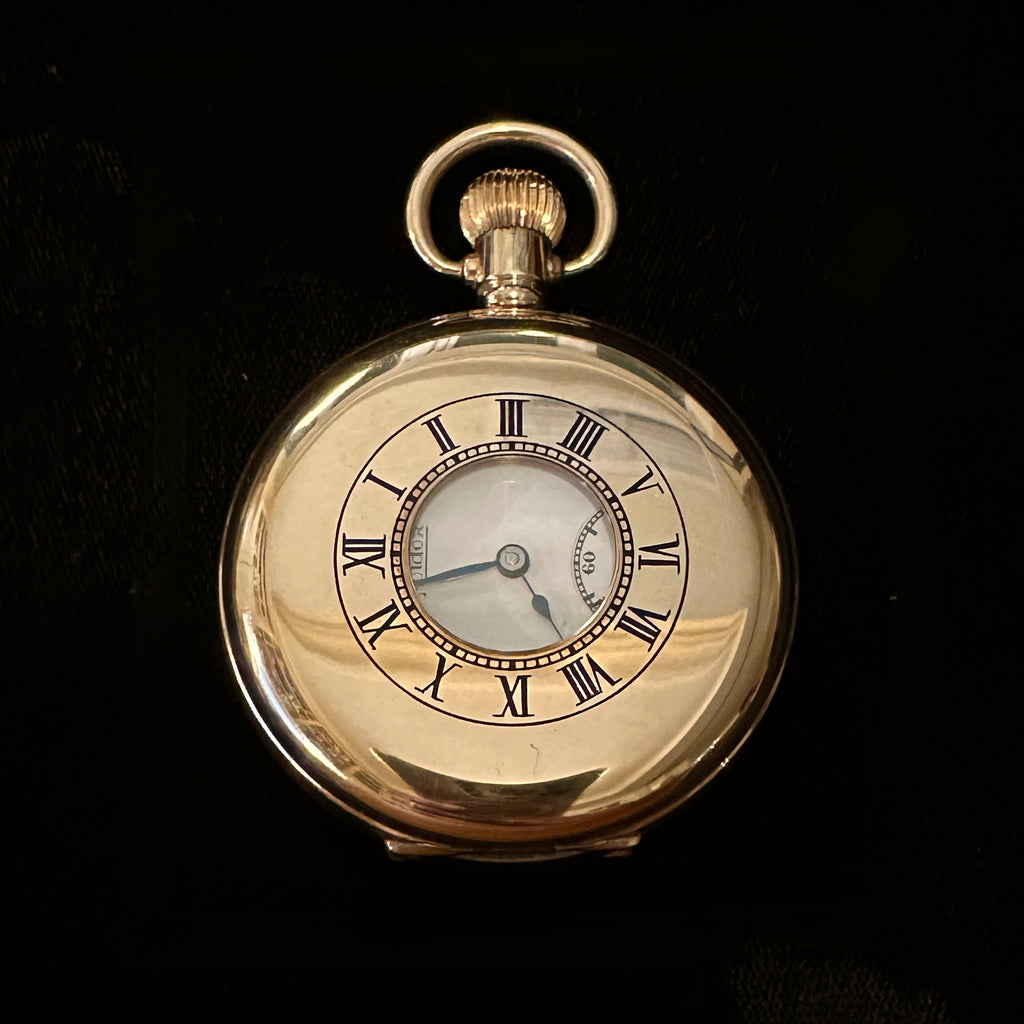 ENGLISH   DEMI HUNTER  POCKET WATCH