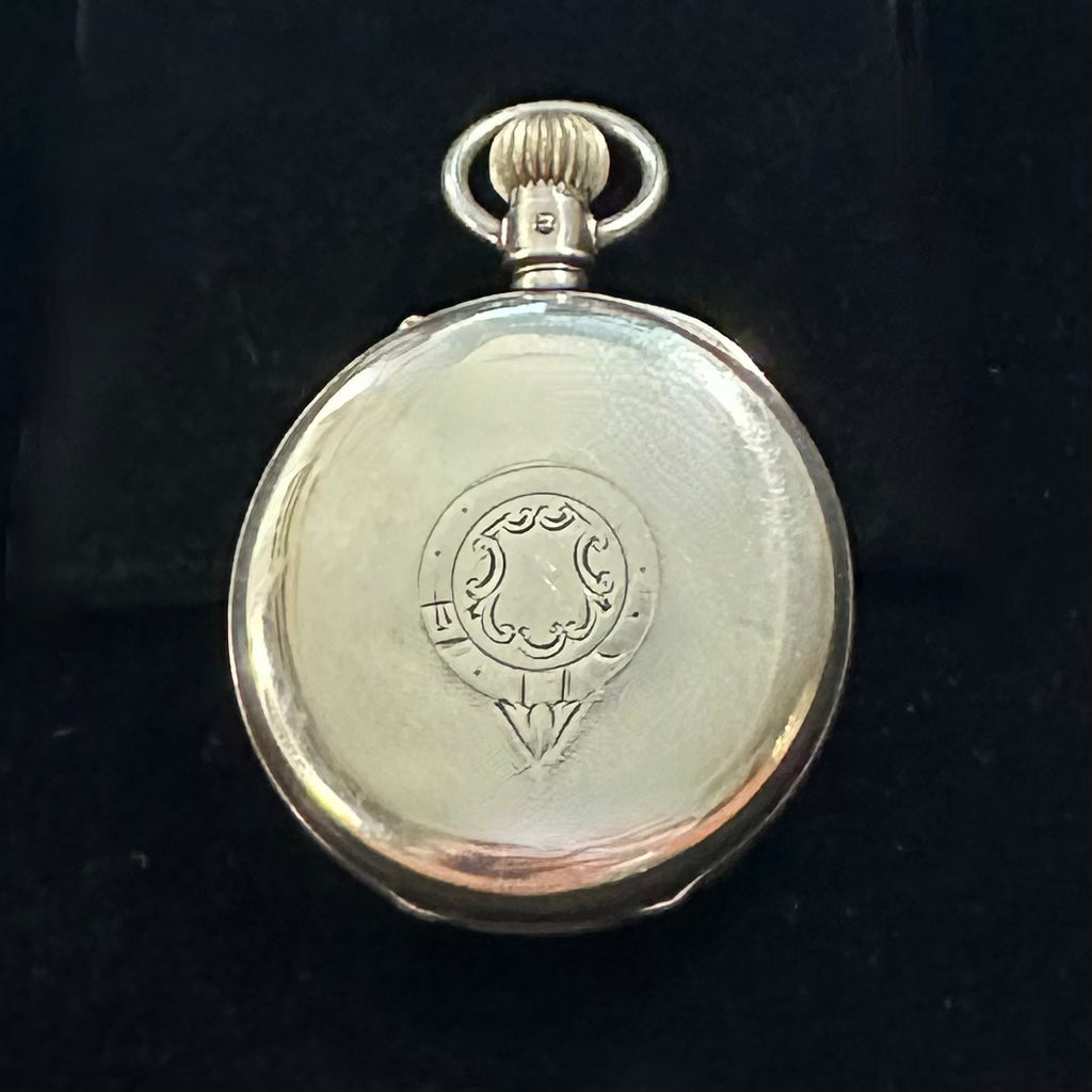 WALTHAM SILVER POCKET WATCH