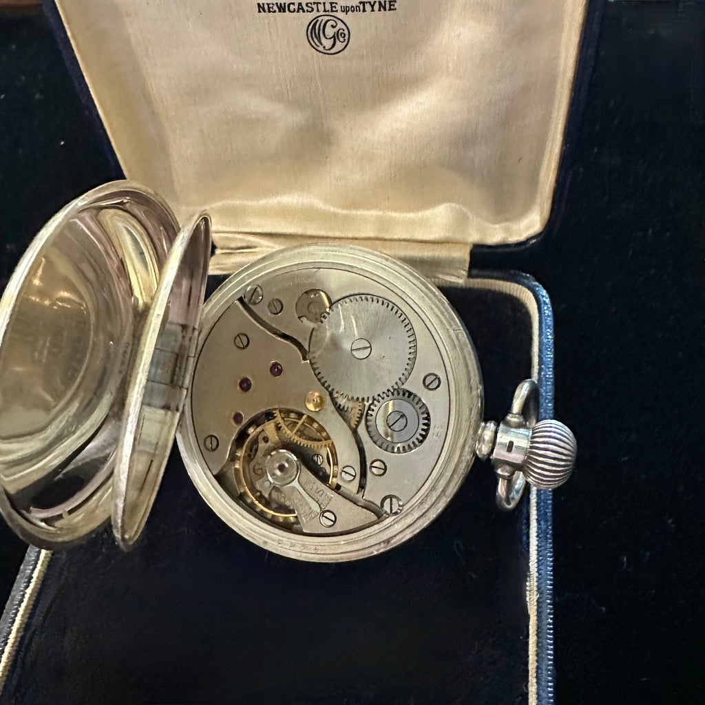 ENGLISH SILVER POCKET WATCH