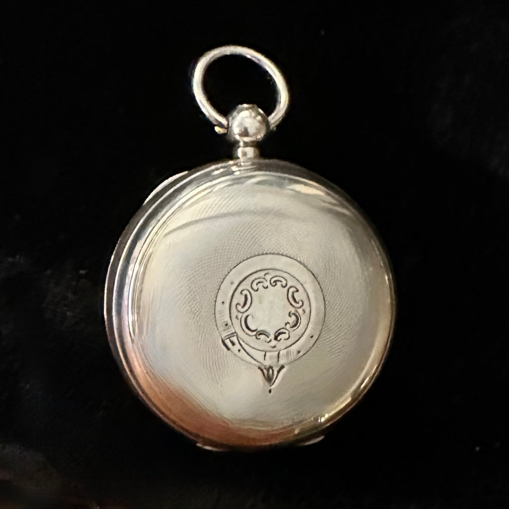 LANCASHIRE SILVER POCKET WATCH