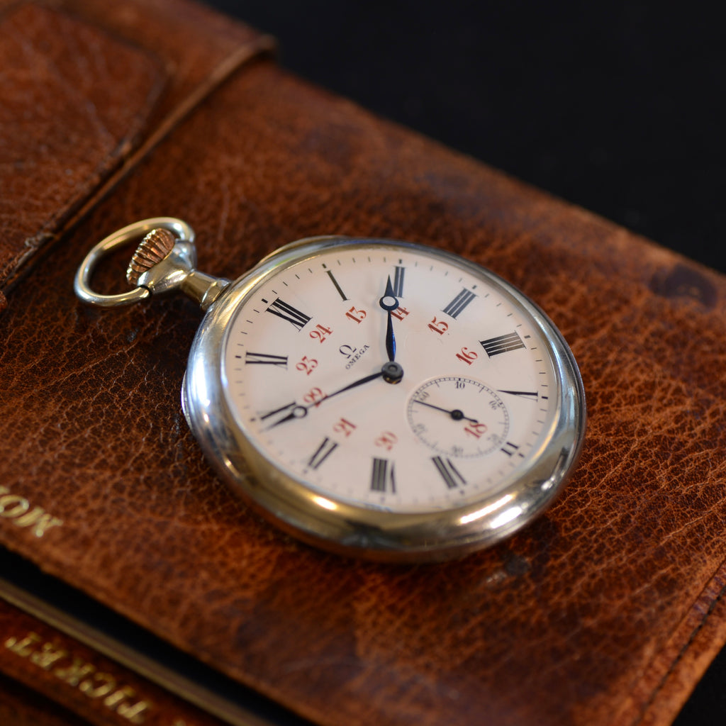 OMEGA CIRCA 1912 POCKET WATCH