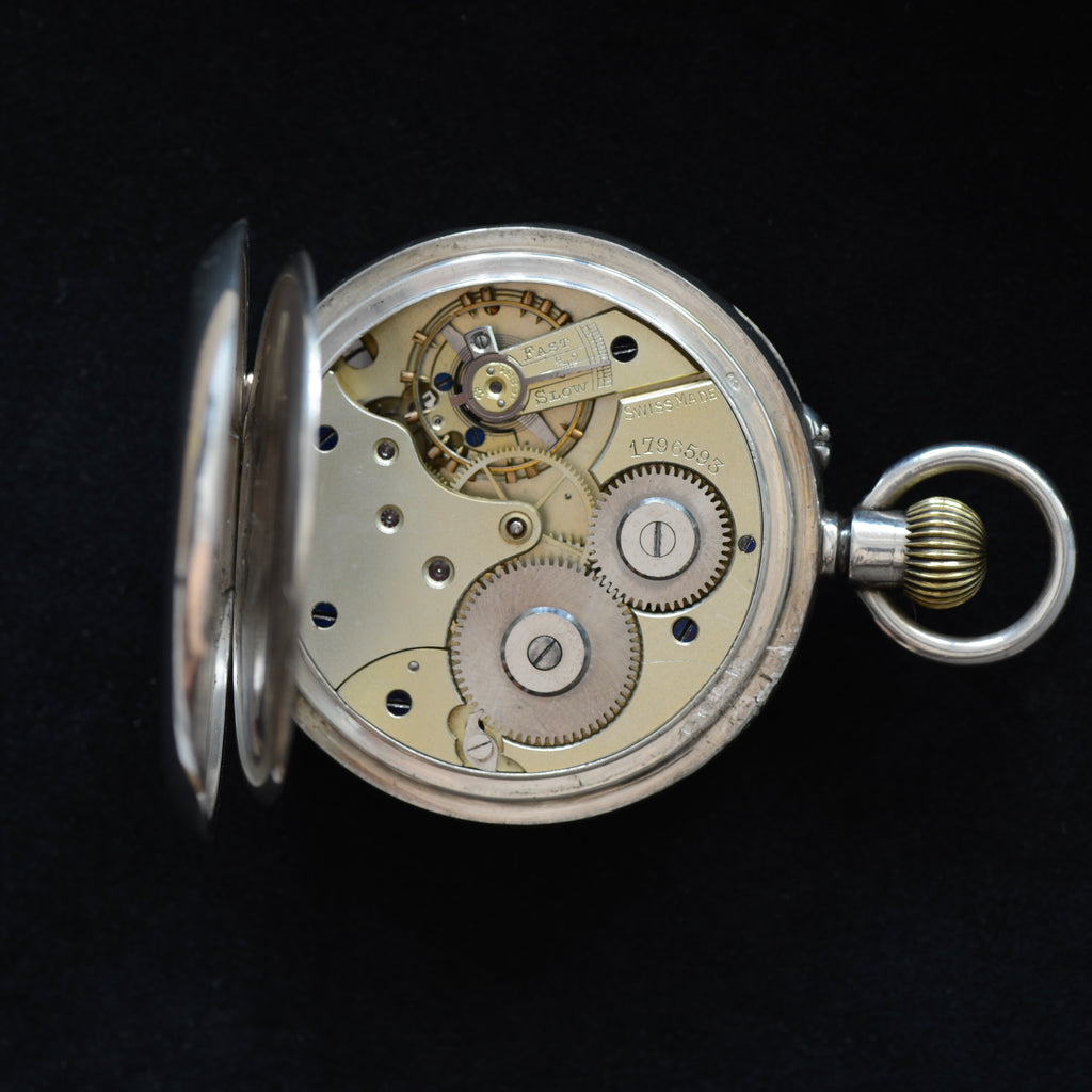 Longines Silver Pocket Watch – Sir John Bennett Cheapside London