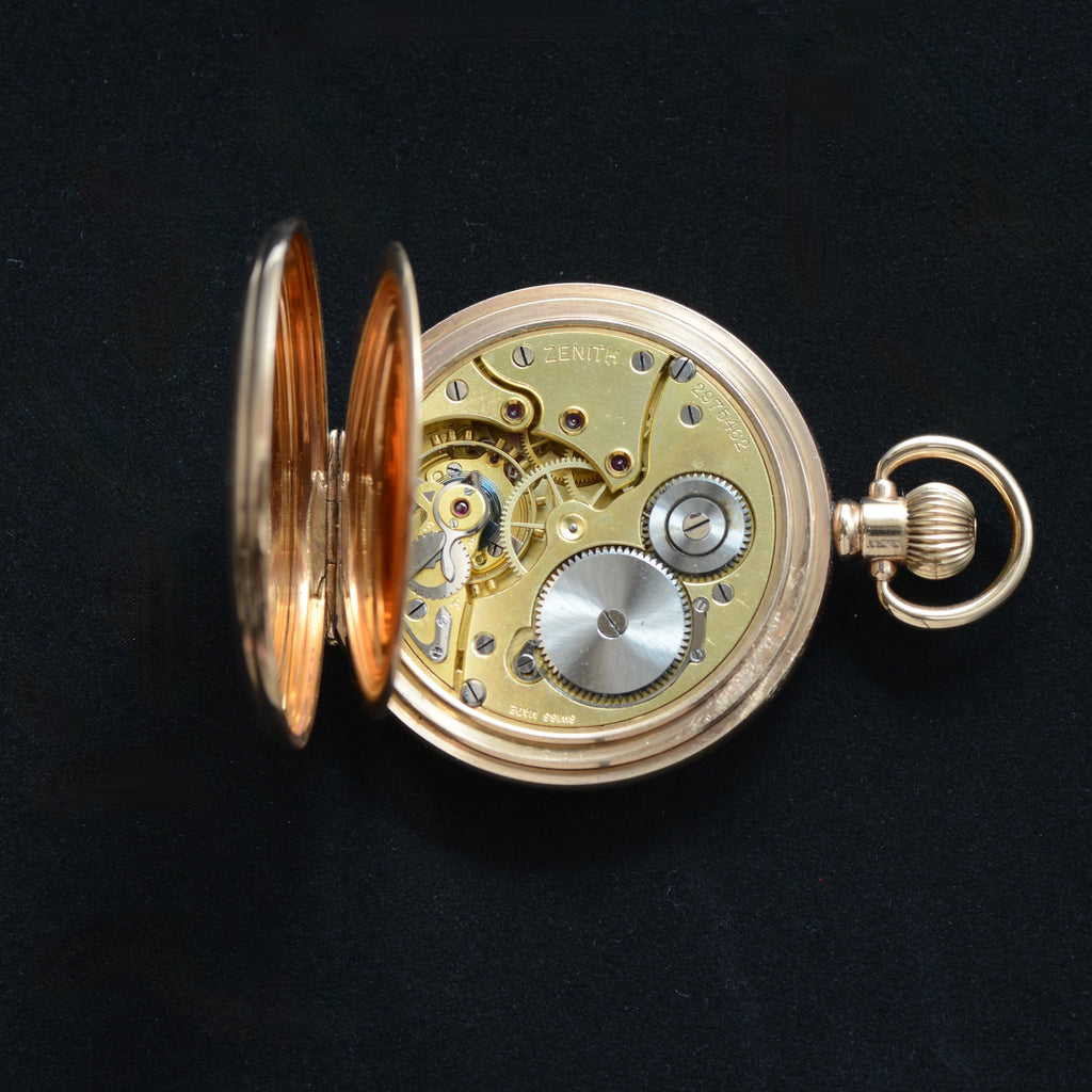ZENITH FULL HUNTER POCKET WATCH – JOHN NEWLANDS, KILMARNOCK