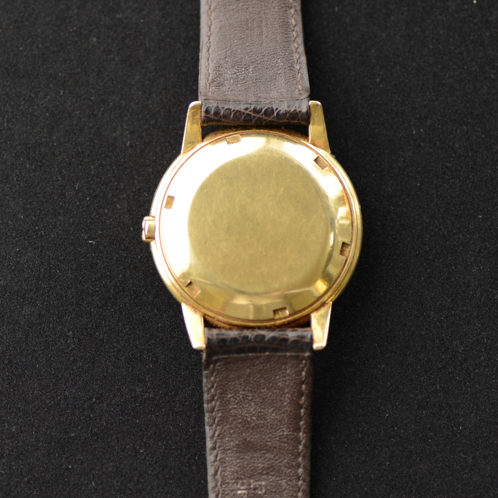 1957 Patek Philippe Calatrava Ref. 2551J “Disco Volante” 18K, Gübelin Double-Signed, Cal. 12-600 AT