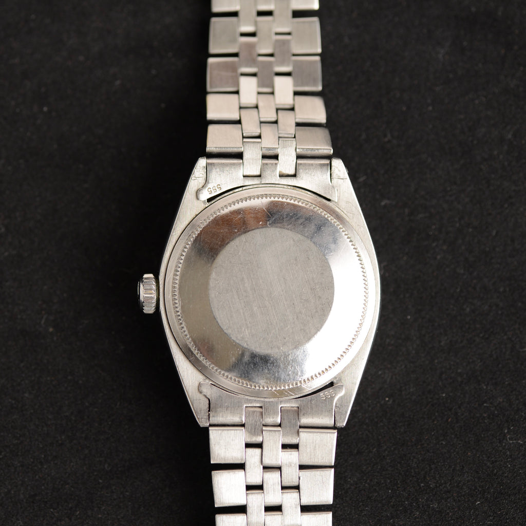 1966 Rolex Oyster Perpetual Date Ref. 1500 – Silver Dial, Fluted Bezel, Jubilee Bracelet