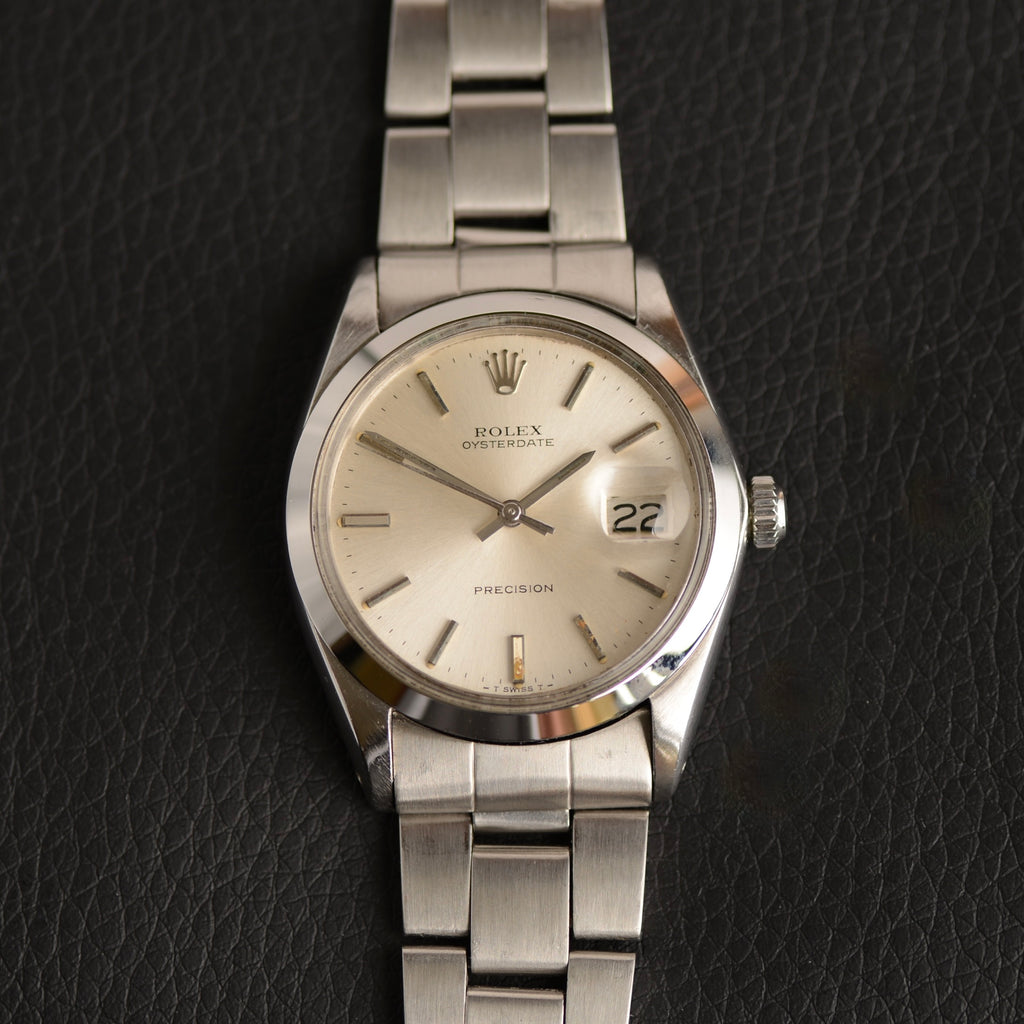 1964 Rolex Oysterdate Precision Ref. 6694 – Silver Sunburst Dial, Stainless Steel