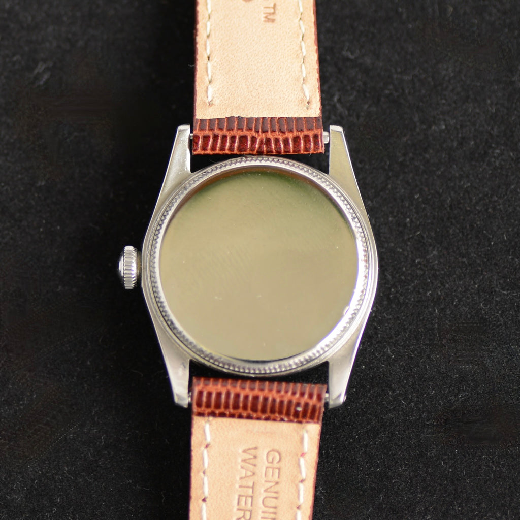 1940s Rolex Oyster Speedking Precision Ref. 5056 – Golden Patina Dial, Stainless Steel