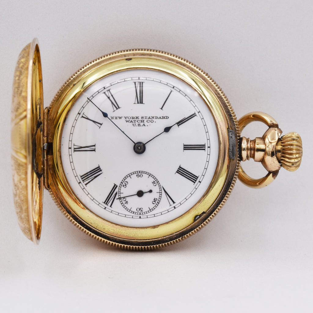NEW YORK STANDARD POCKET WATCH Pocket Watches - Ashton-Blakey Vintage Watches