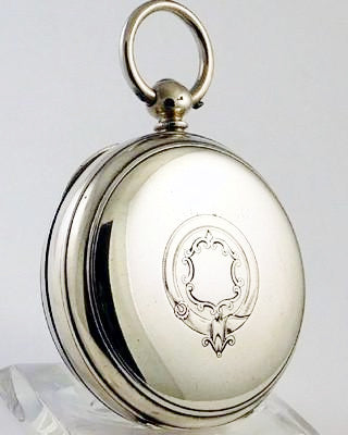 ENGLISH Sterling Silver lever escapement Pocket Watch Pocket Watches - Ashton-Blakey Vintage Watches