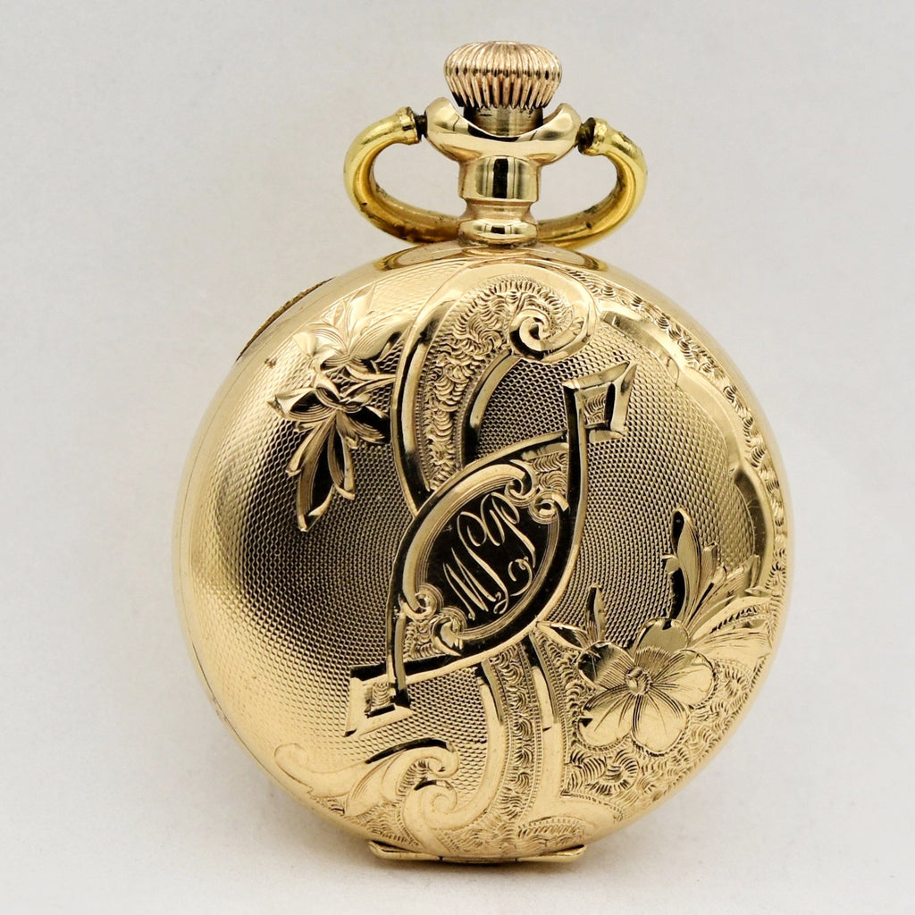 WALTHAM 14K GOLD Lady's Pocketwatch Pocket Watches - Ashton-Blakey Vintage Watches