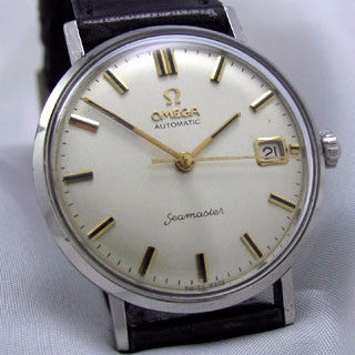 OMEGA SEAMASTER with DATE - Stainless steel Vintage Watch Vintage Watches - Ashton-Blakey Vintage Watches