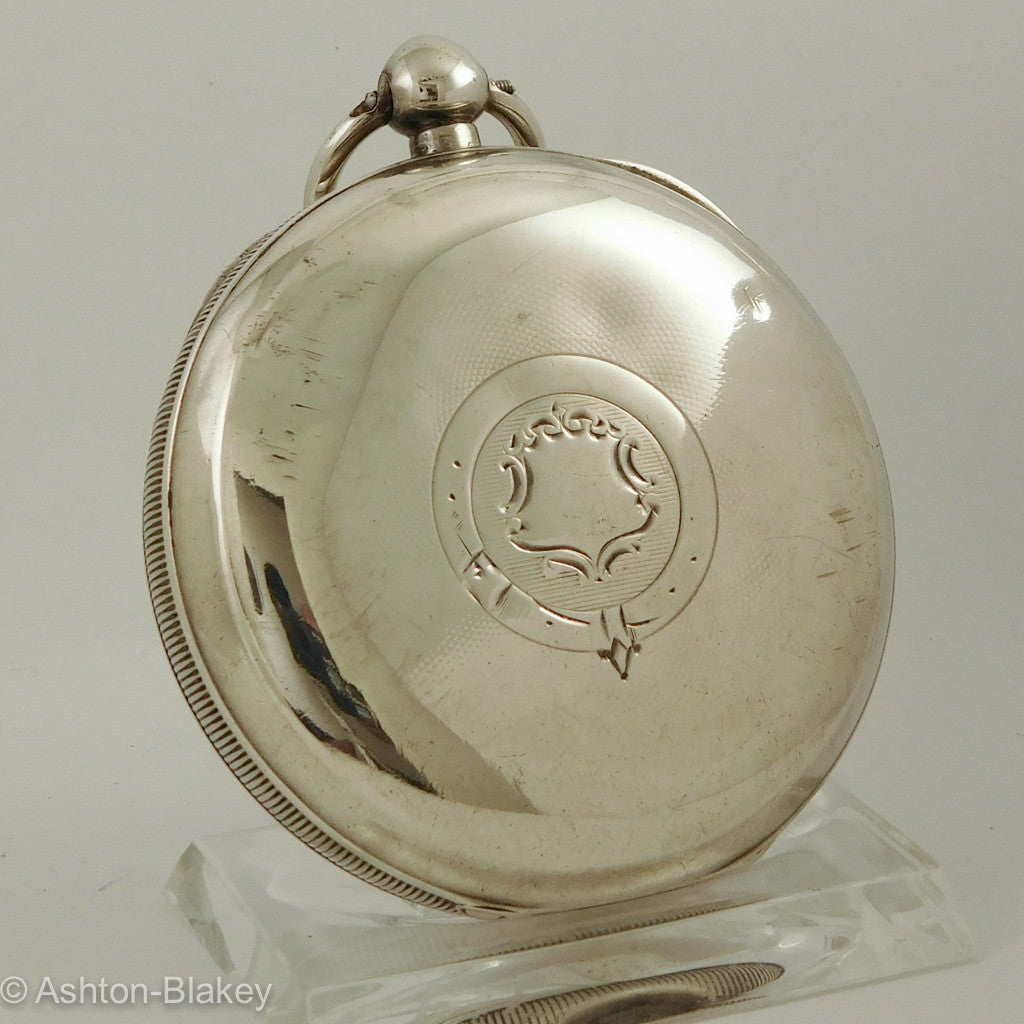 ENGLISH SILVER  Pocket Watch   Sold Out Pocket Watches - Ashton-Blakey Vintage Watches