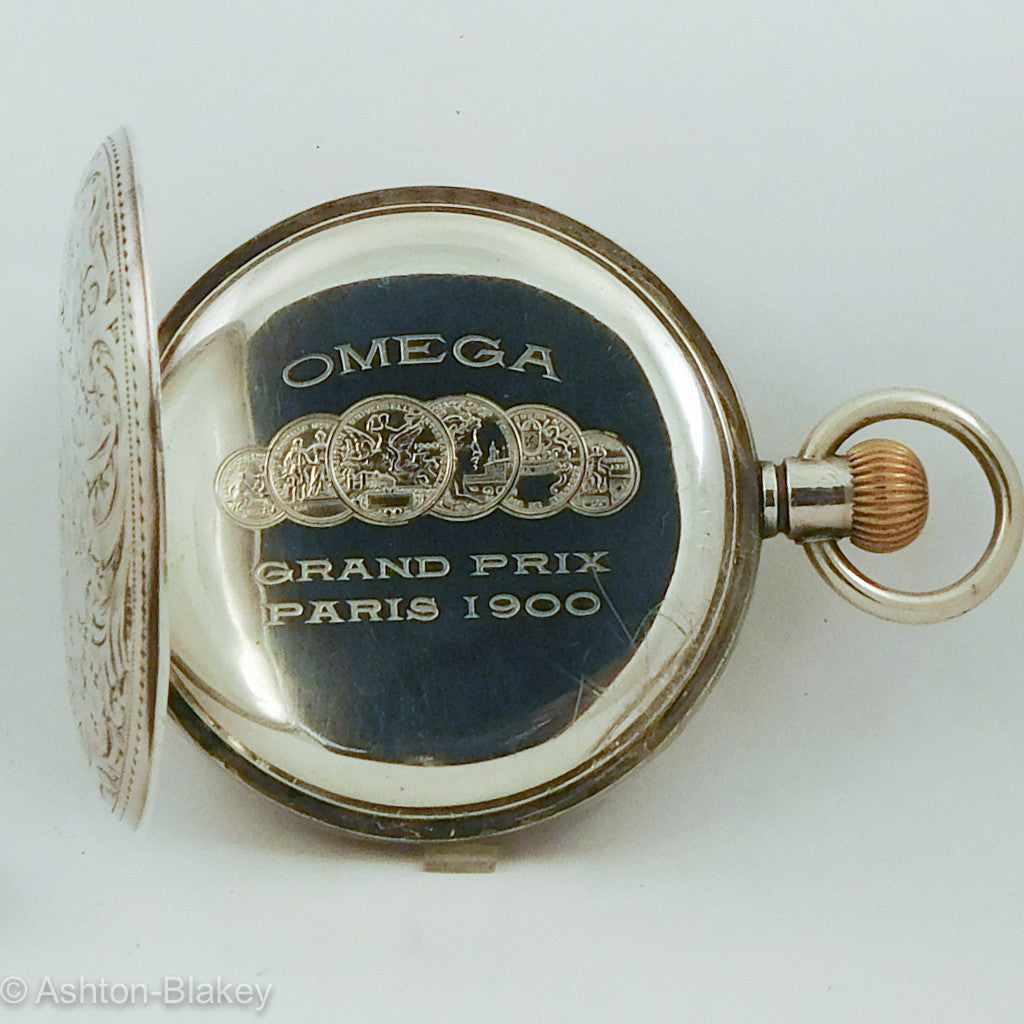 OMEGA ART NOUVEAU POCKET WATCH Pocket Watches - Ashton-Blakey Vintage Watches