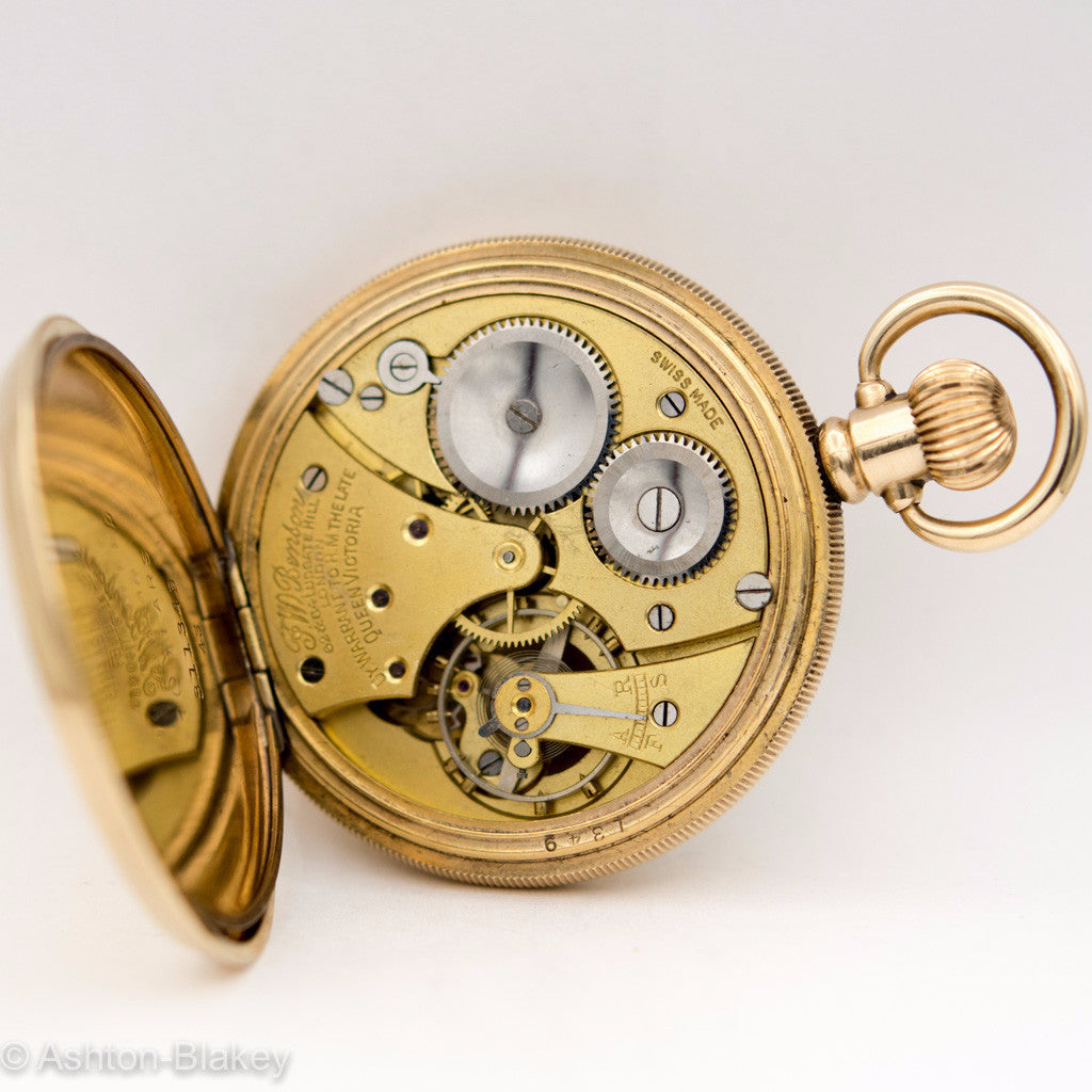 JW BENSON POCKET WATCH Pocket Watches - Ashton-Blakey Vintage Watches
