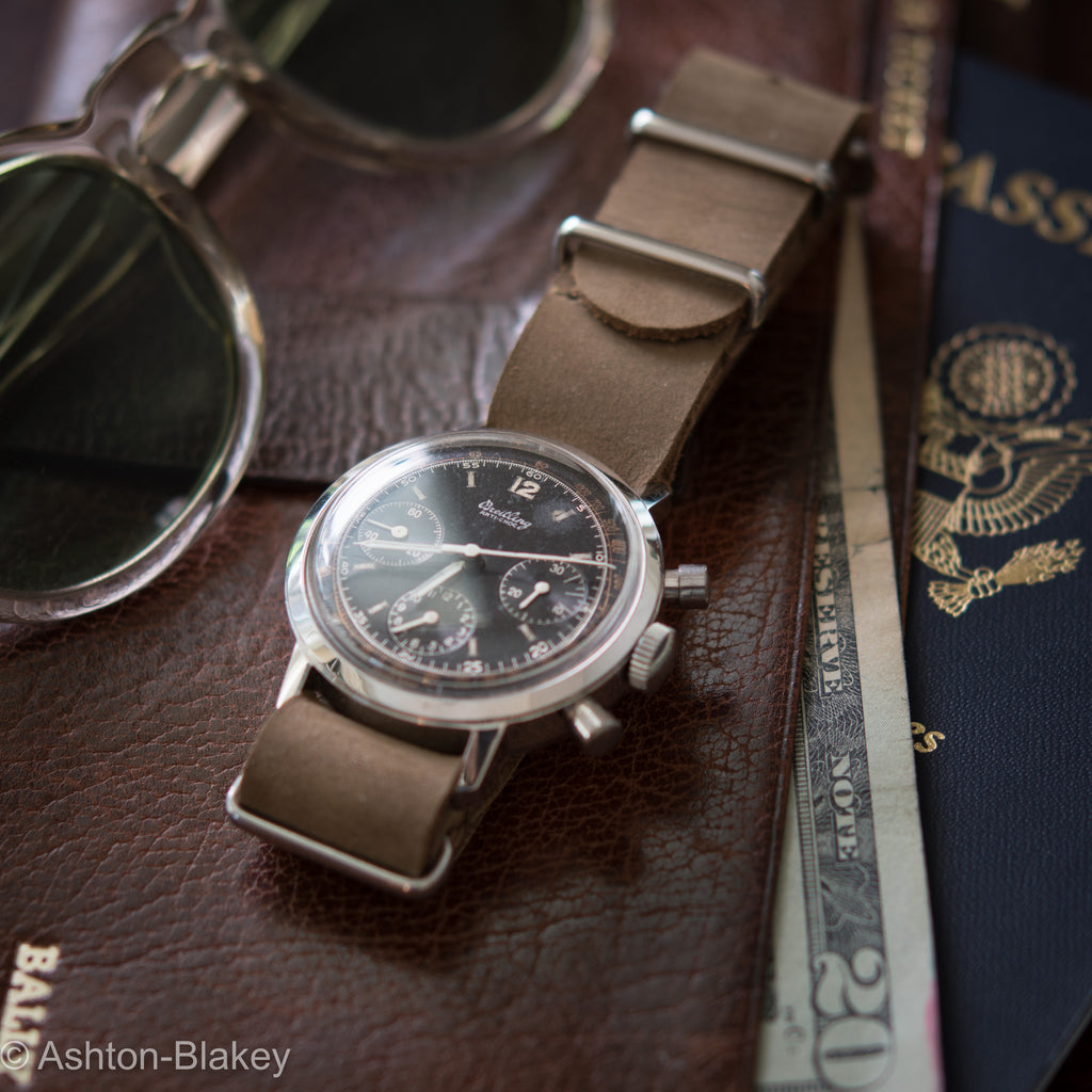 BREITLING Three Register Chronograph Vintage Watches - Ashton-Blakey Vintage Watches