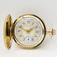 ELGIN Pocket Watch Multicolor Ashton-Blakey Vintage Watches