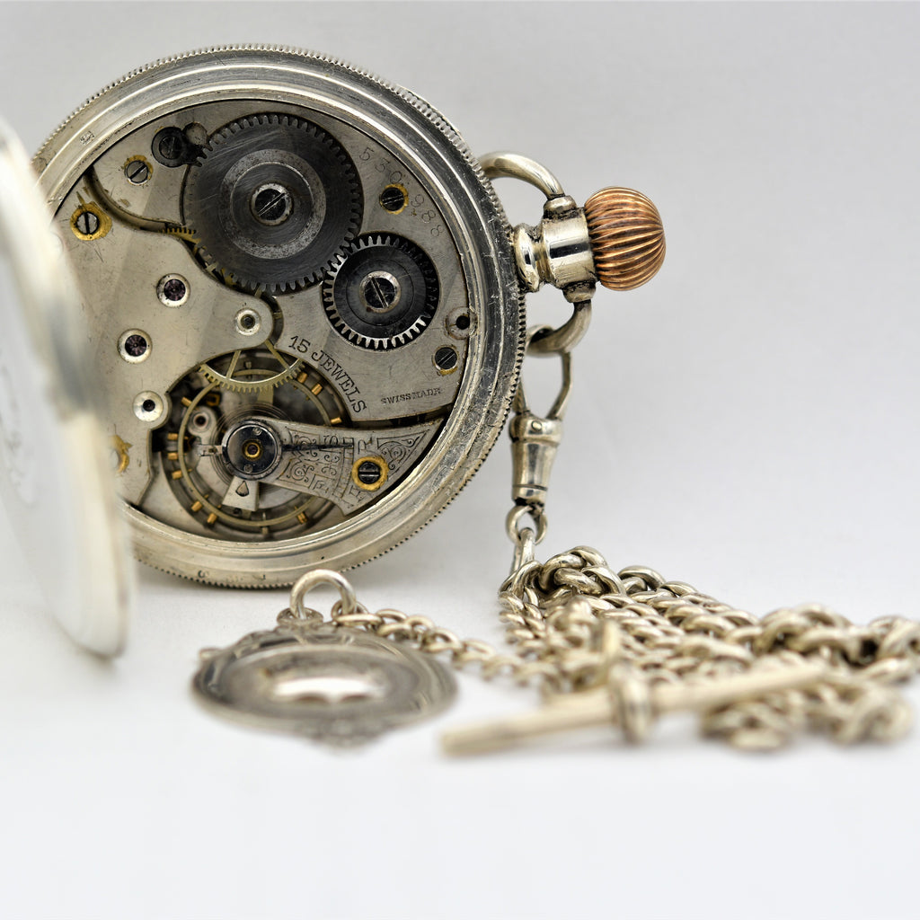 ENGLISH  Pocket Watch Pocket Watches - Ashton-Blakey Vintage Watches
