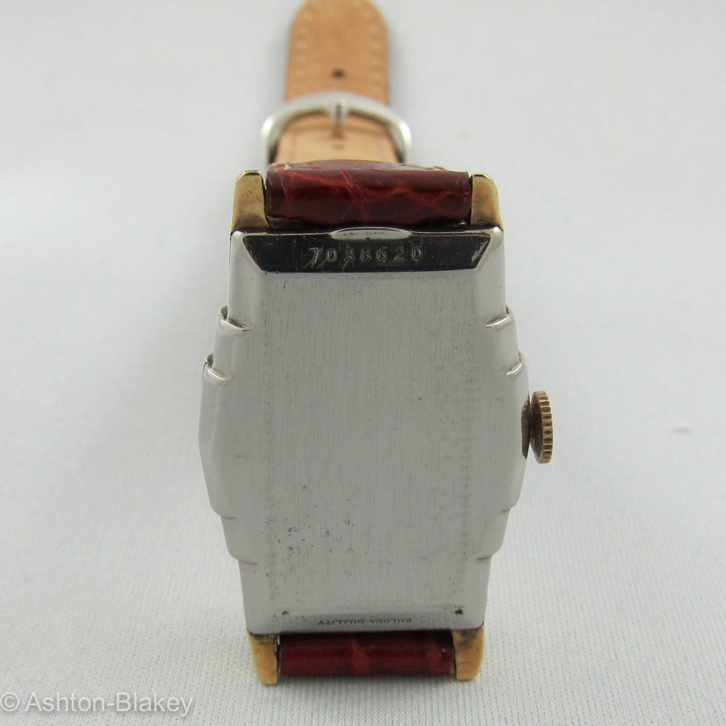 VINTAGE BULOVA Curvex Style Watch Vintage Watches - Ashton-Blakey Vintage Watches