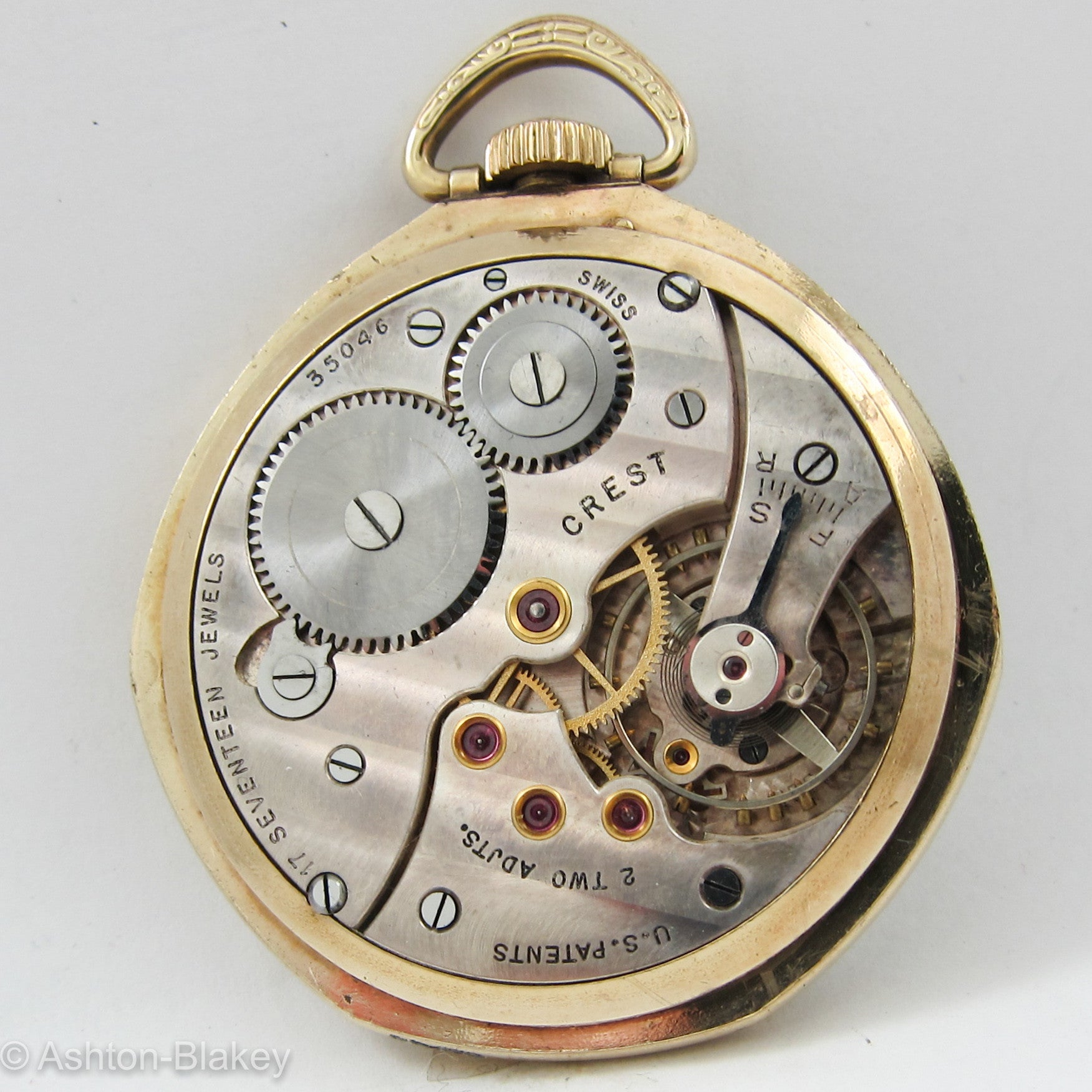 SWISS Pocket Watch Ashton-Blakey Vintage Watches
