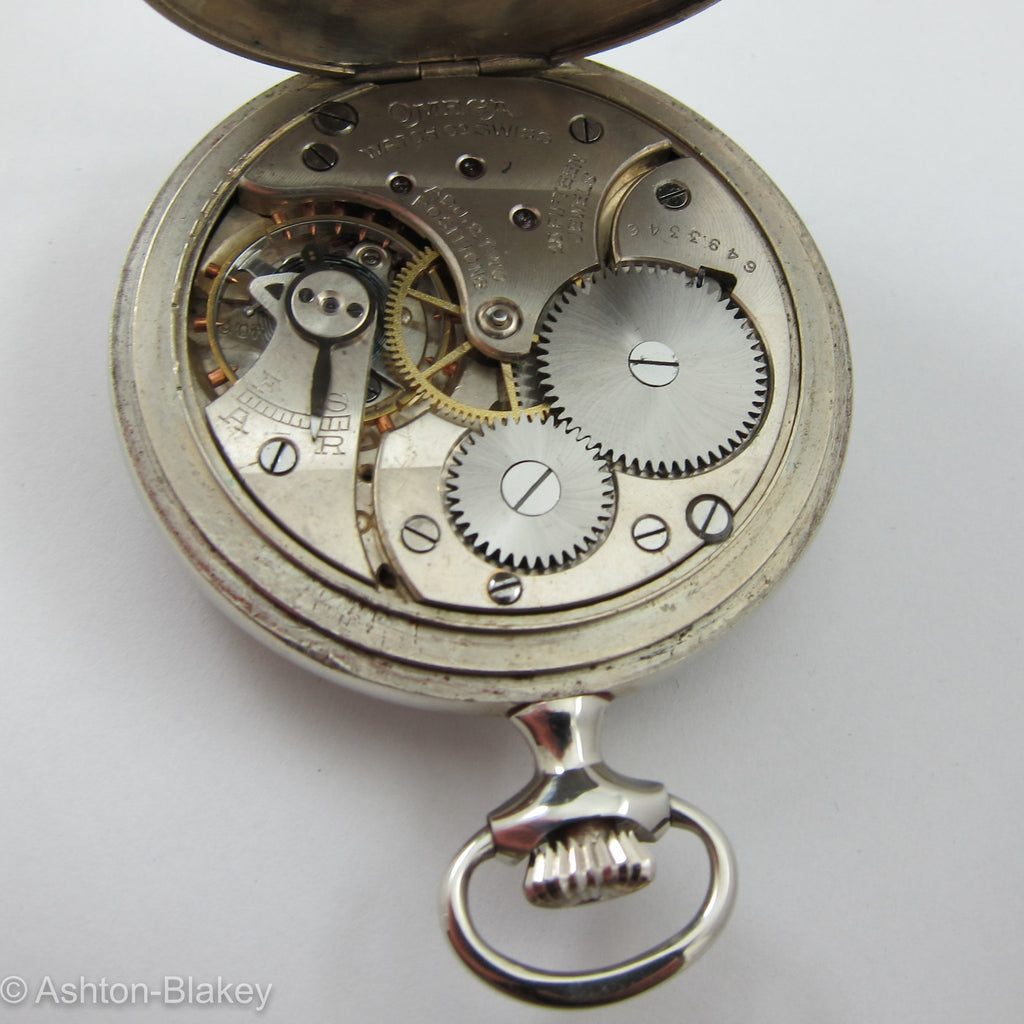 OMEGA Omega  Vintage  Pocket Watch Pocket Watches - Ashton-Blakey Vintage Watches