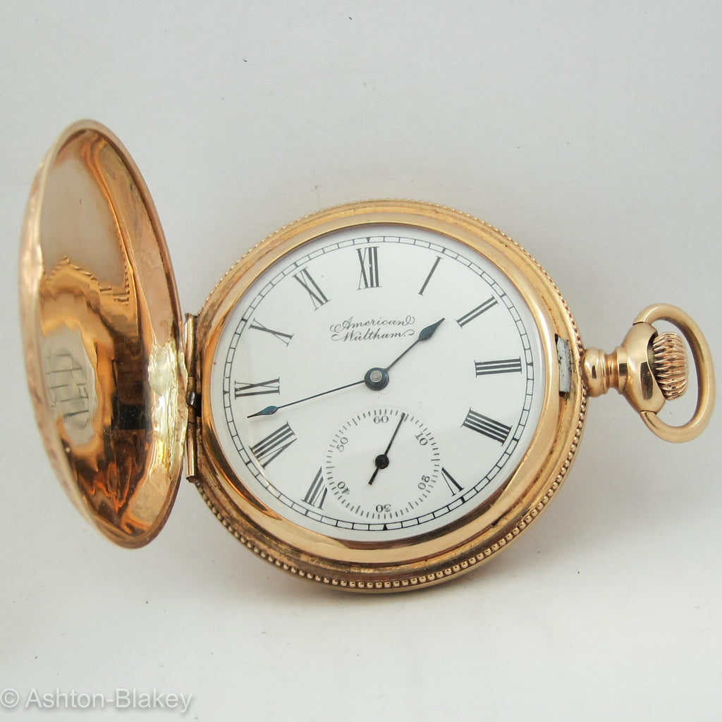 18K ROSE GOLD POCKET WATCH CHAIN - Ashton-Blakey Vintage Watches