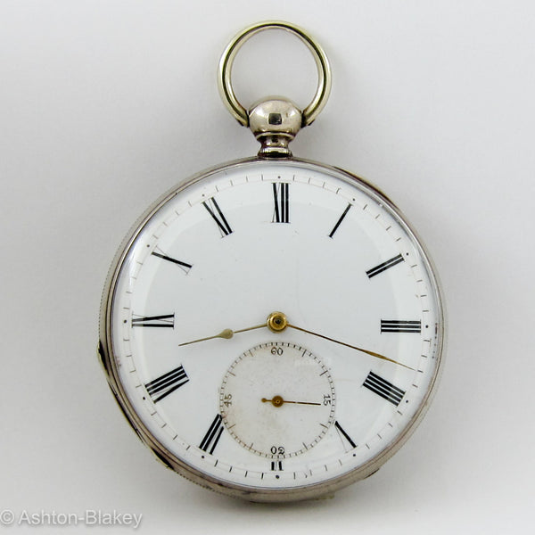 ENGLISH SILVER POCKET WATCH Pocket Watches - Ashton-Blakey Vintage Watches