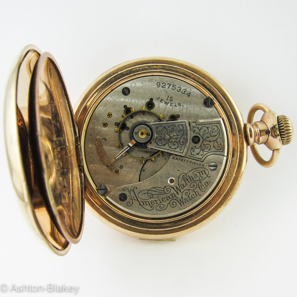 Waltham Pocket Watch with historical inscription Pocket Watches - Ashton-Blakey Vintage Watches