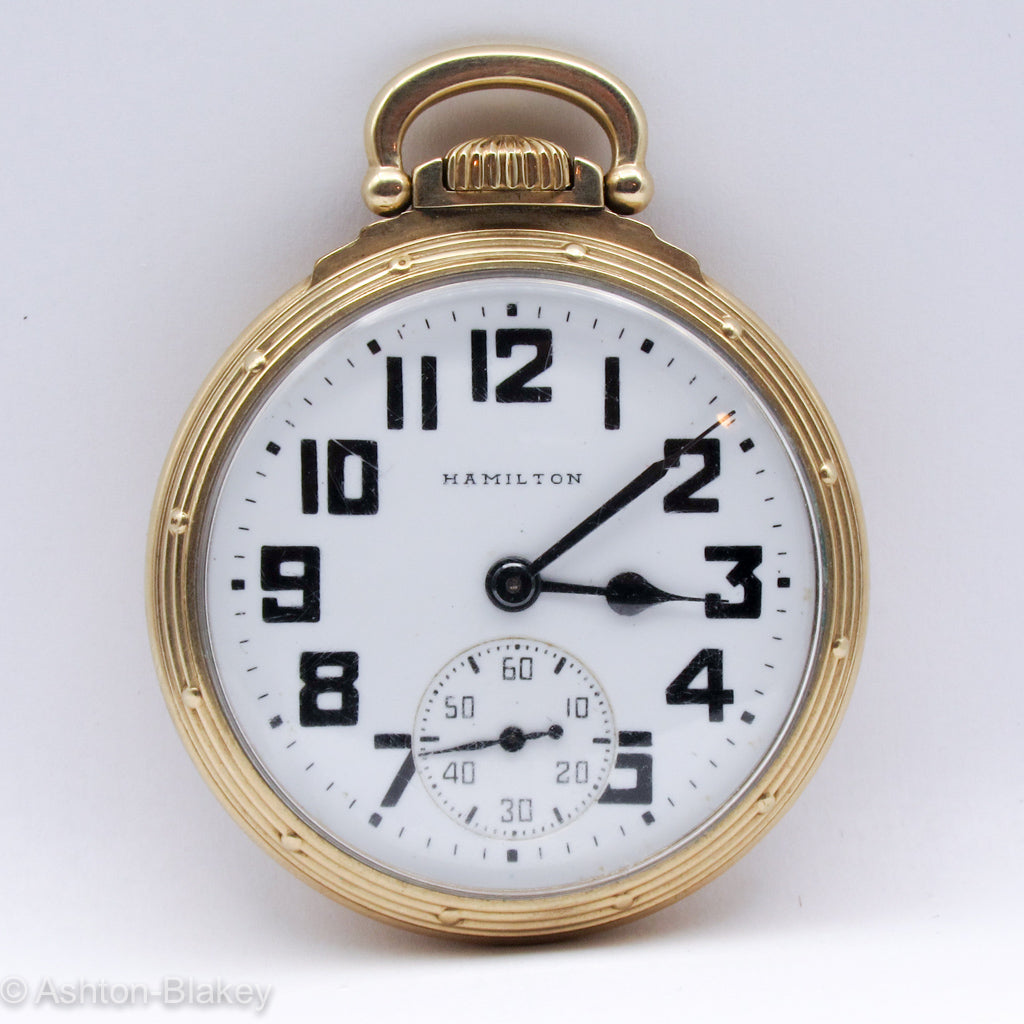 HAMILTON Railroad Pocket Watches - Ashton-Blakey Vintage Watches