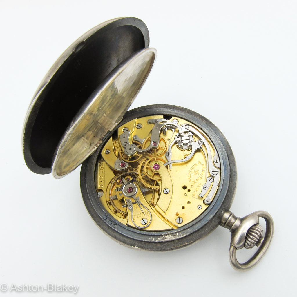 VACHERON & CONSTANTIN CORPS OF ENGINEERS MILITARY CHRONOGRAPH Pocket Watches - Ashton-Blakey Vintage Watches