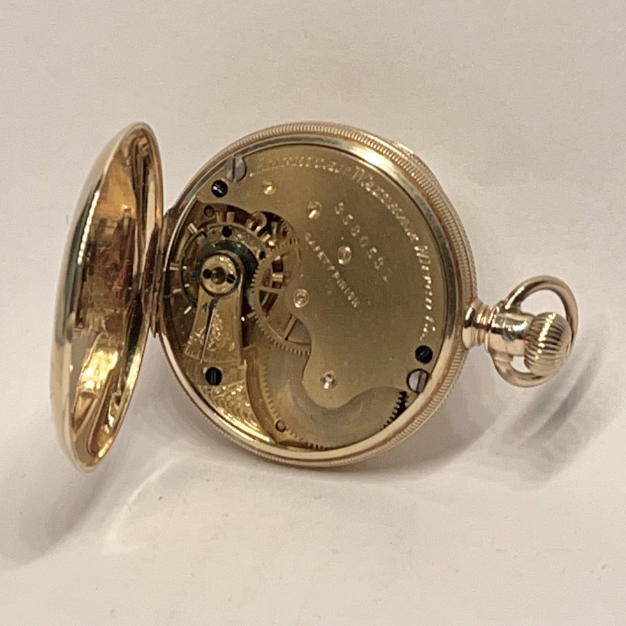 WALTHAM Lady's 14K gold Pocket Watch